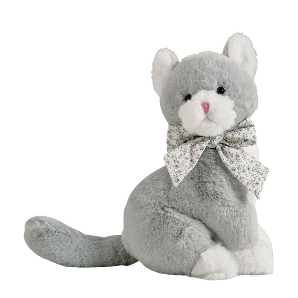 Mathilde M Peluche petit chat - gris Gris Pes - Polyester - 28x20x10cm