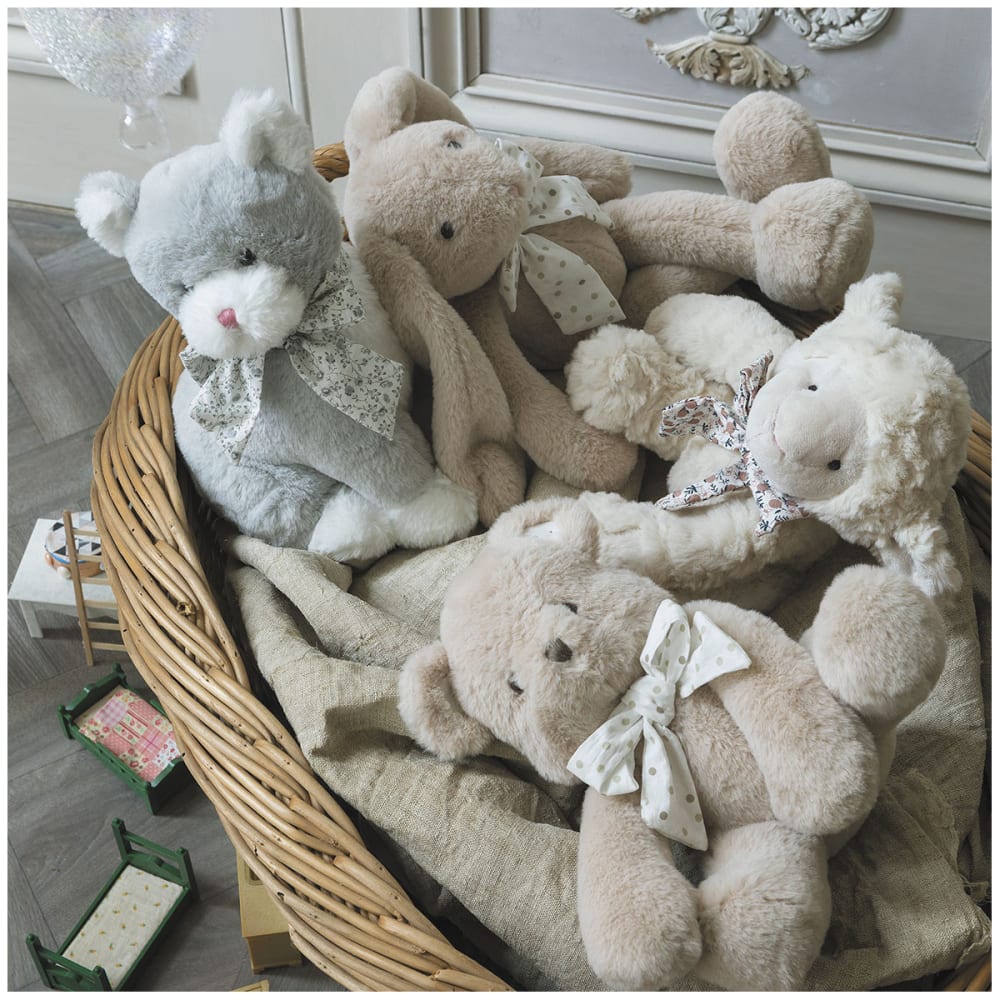 Peluche petit chat - gris - Maisons du Monde