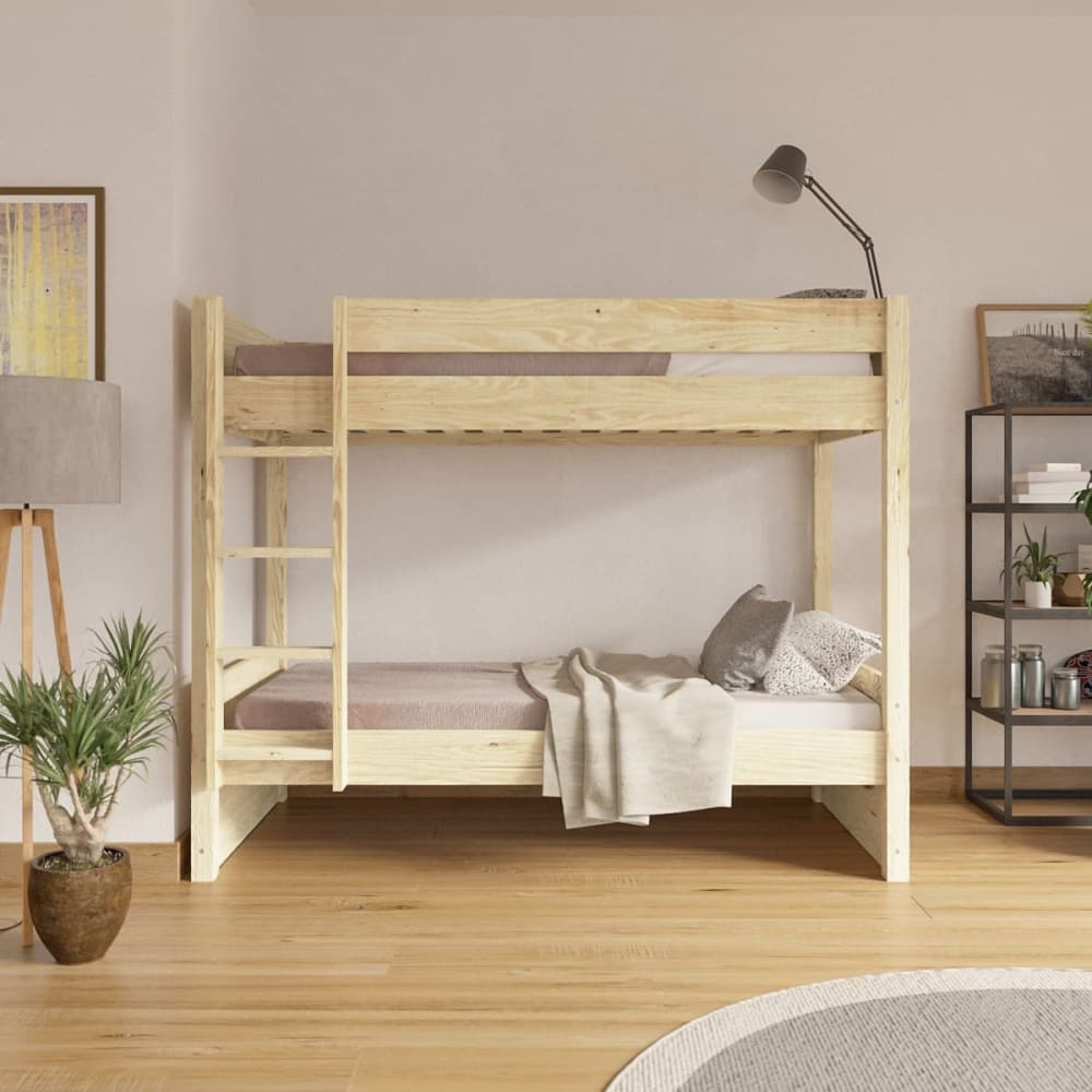 Lit superposé bois massif 90x200 cm - Maisons du Monde