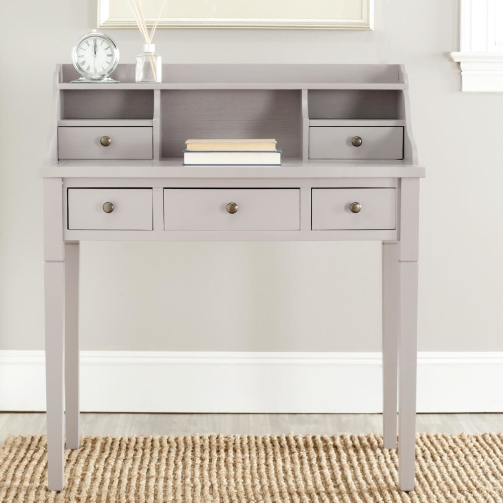 Schreibtisch aus Kiefer/Mdf, Grau - Maisons Du Monde