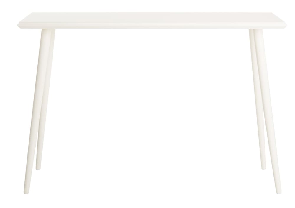 Safavieh Consoles en pin/mdf, blanc style contemporain Blanc Bois - 120x81x40cm