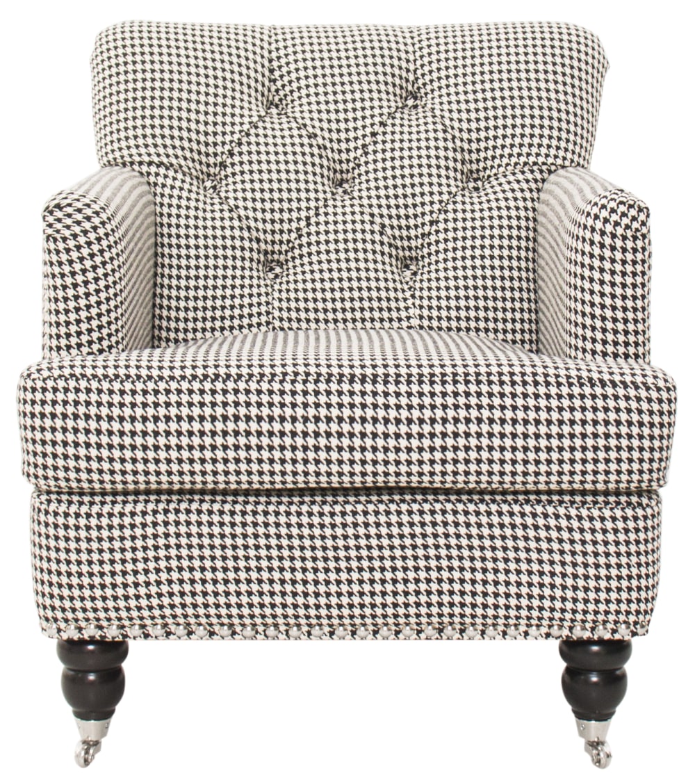 Chaise d'appoint en coton, noir Chaise d'appoint en coton, noir