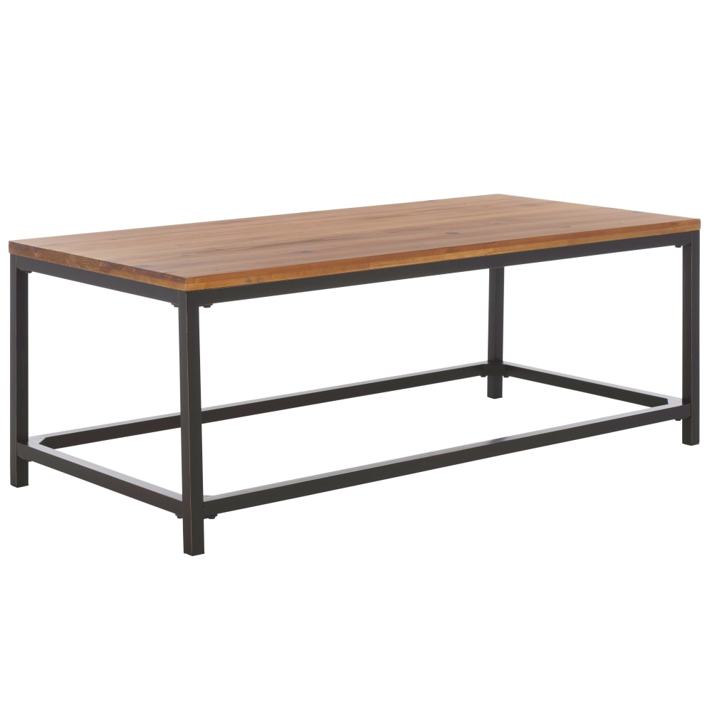 Tables basses en bois de sapin, pin brun Tables basses en bois de sapin, pin brun