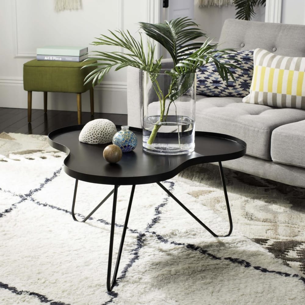 Couchtisch aus Eisen, Schwarz - Maisons Du Monde
