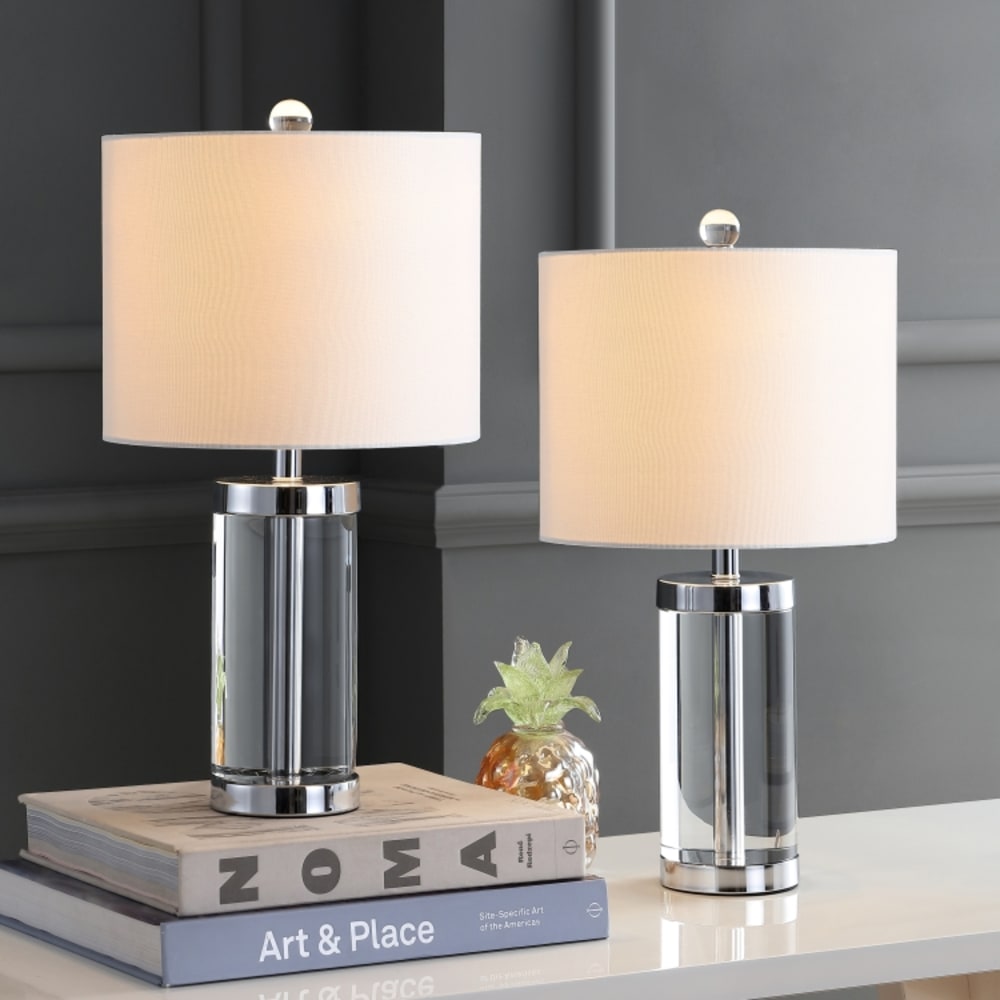 2er-Set tischlampen aus Polyester, Transparent - Maisons Du Monde