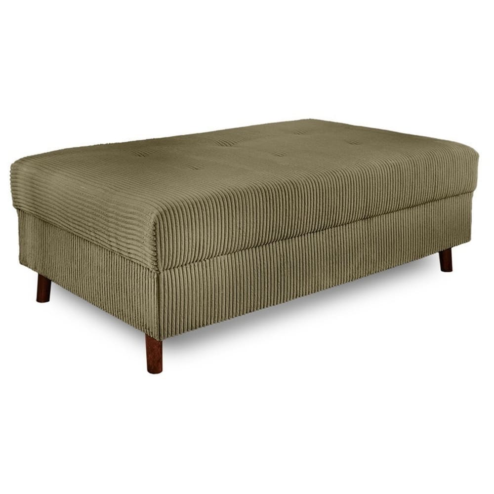 Pouf modulable en velours