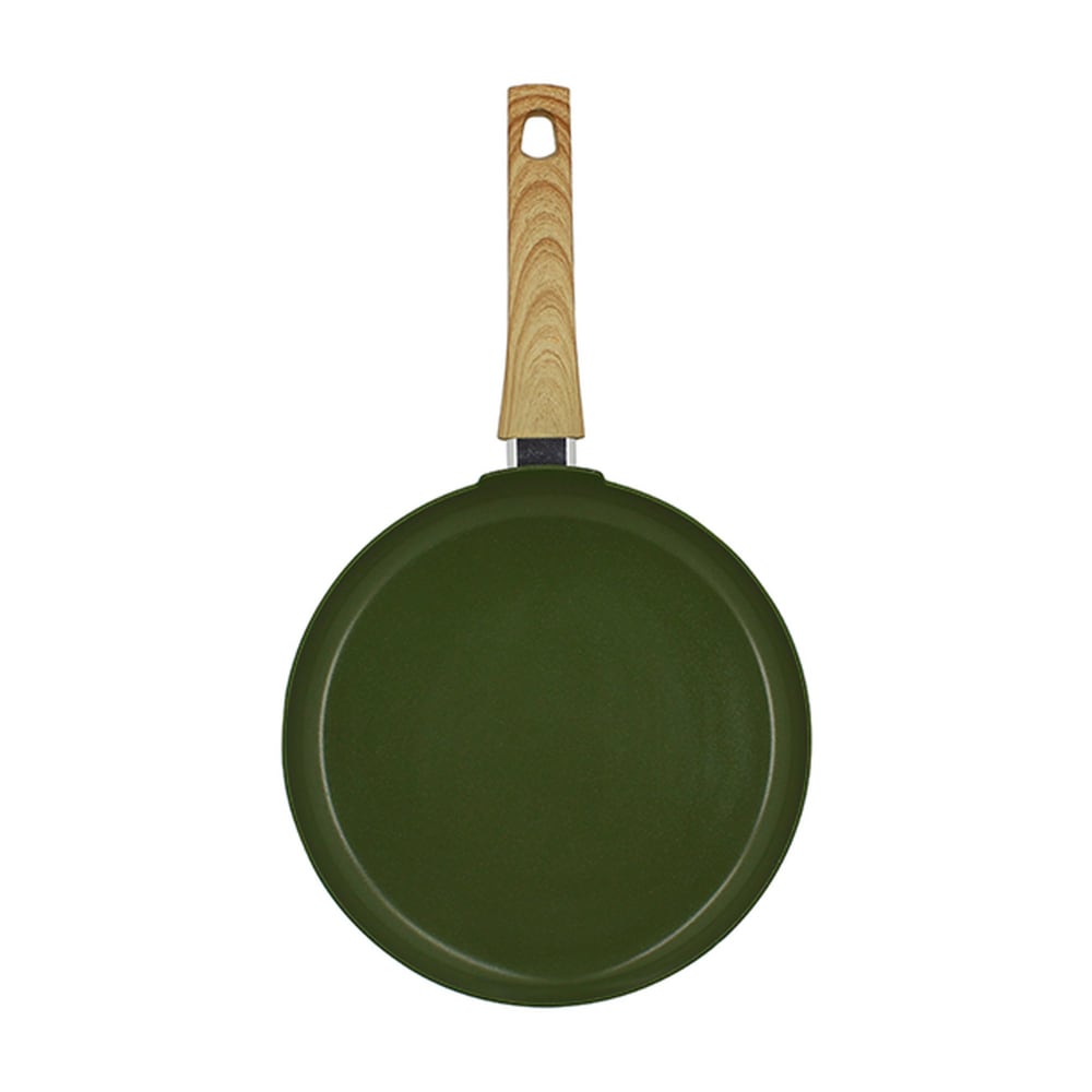 Crêpière 26cm avec revêtement céramique vert - tous feux - Maisons du Monde