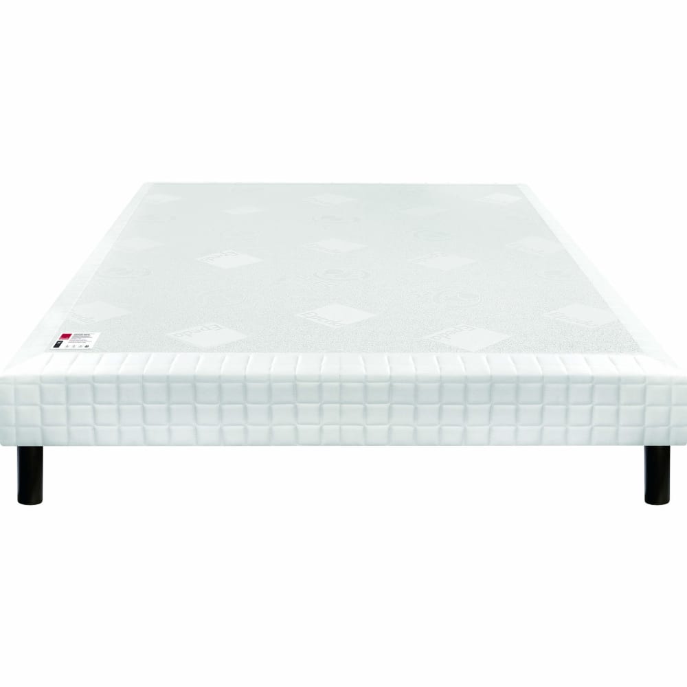 Sommier confort ferme écru 15 cm 90x200