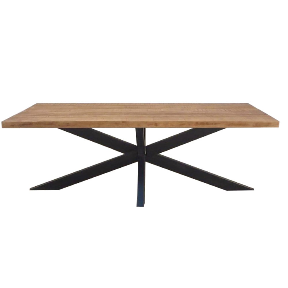 MANAUS- Table à manger 8/10 personnes 220 cm en bois massif