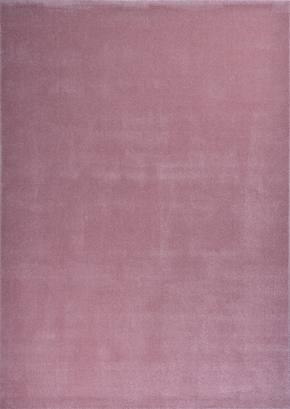 Tapis uni à poils ras - rose - 200x290 cm