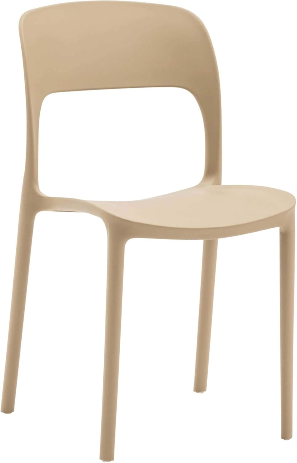 Lot de 4 chaises en polypropylène