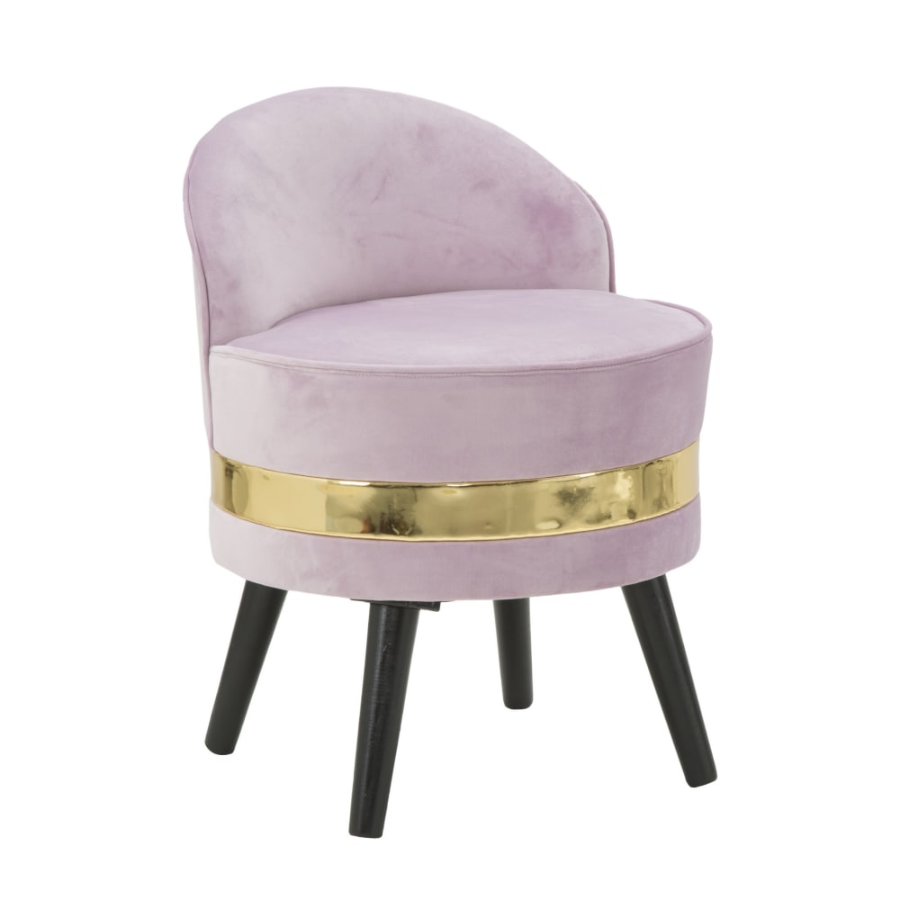 chaise mini avec dossier - rose