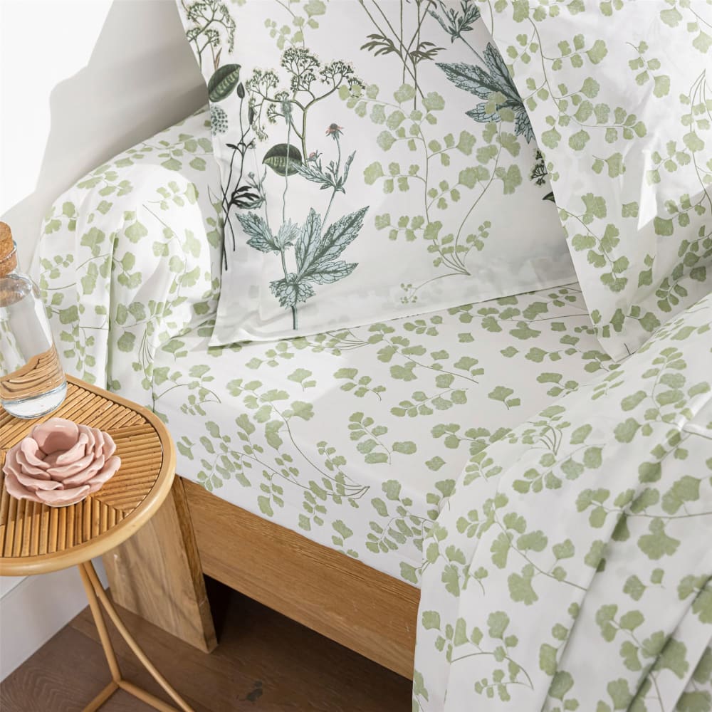 Housse de couette en - coton vert