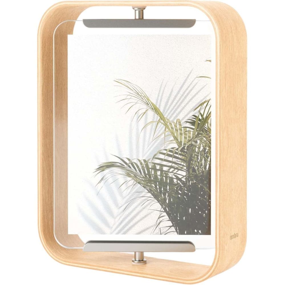 Umbra Cadre photo en bois de frêne naturel Beige