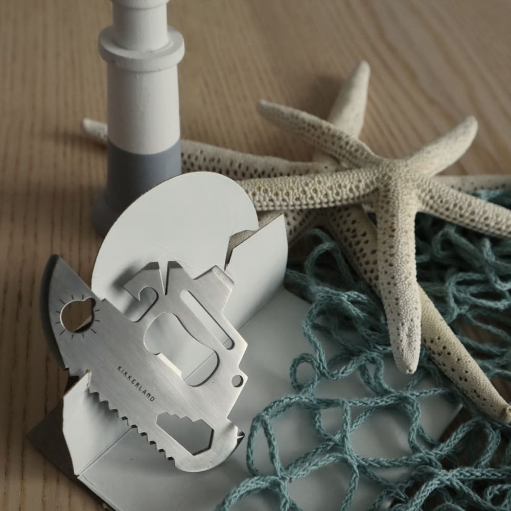 Multi-outils 11 en 1 bateau en acier argent - Maisons du Monde