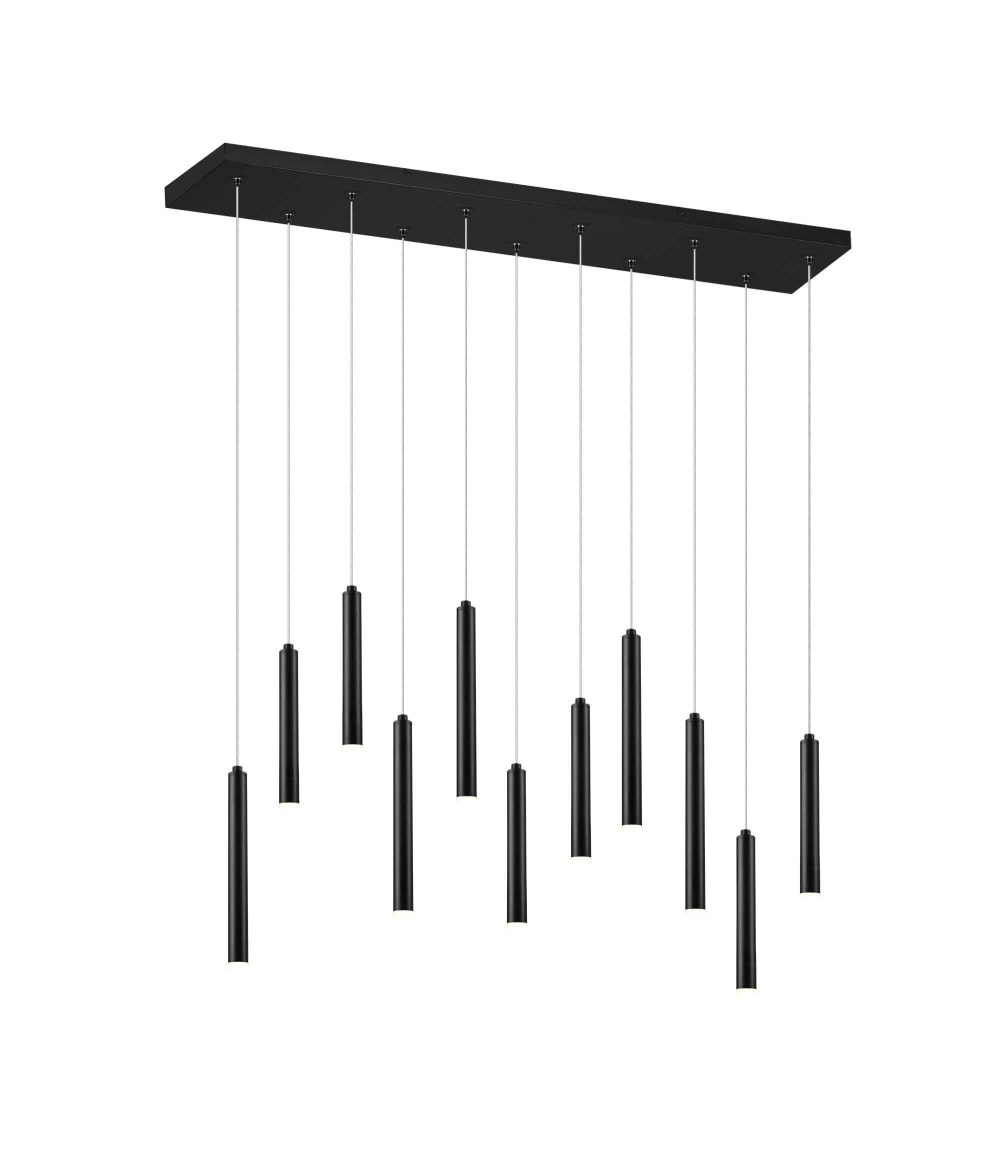 Suspension Led noir mat