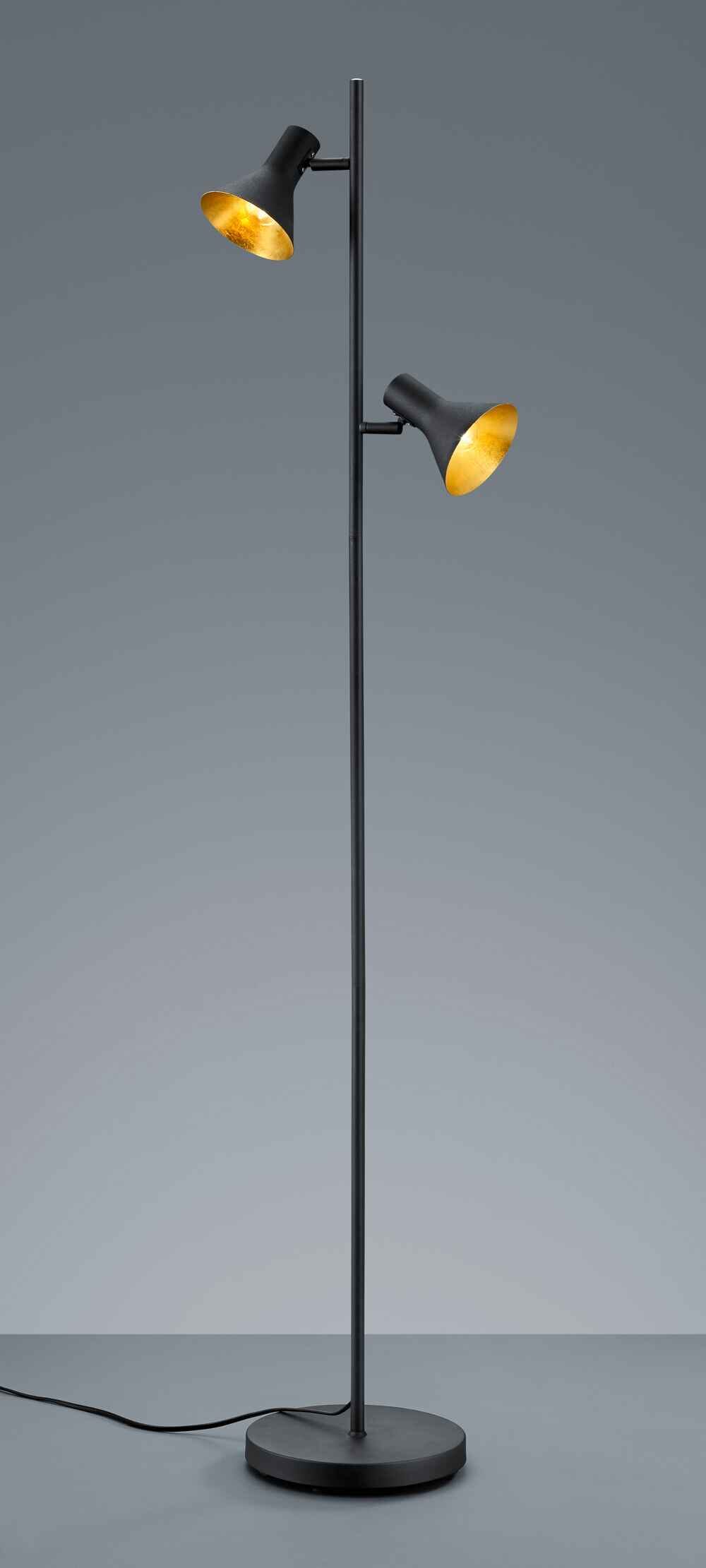 Lampadaire design en métal noir — vue 4