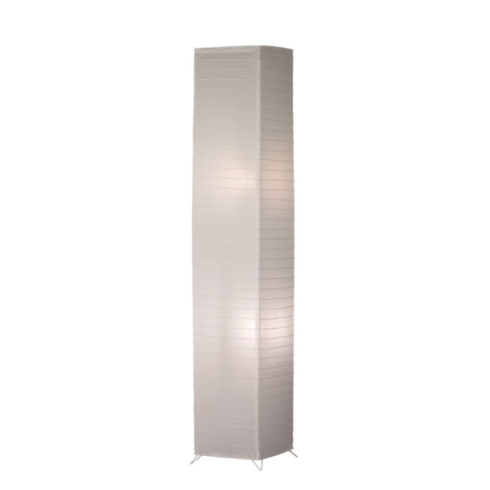 Lampadaire design en papier blanc — vue 4