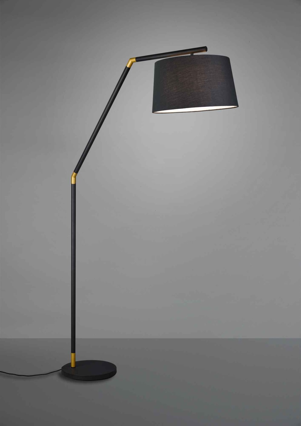 Lampadaire design en métal noir — vue 4