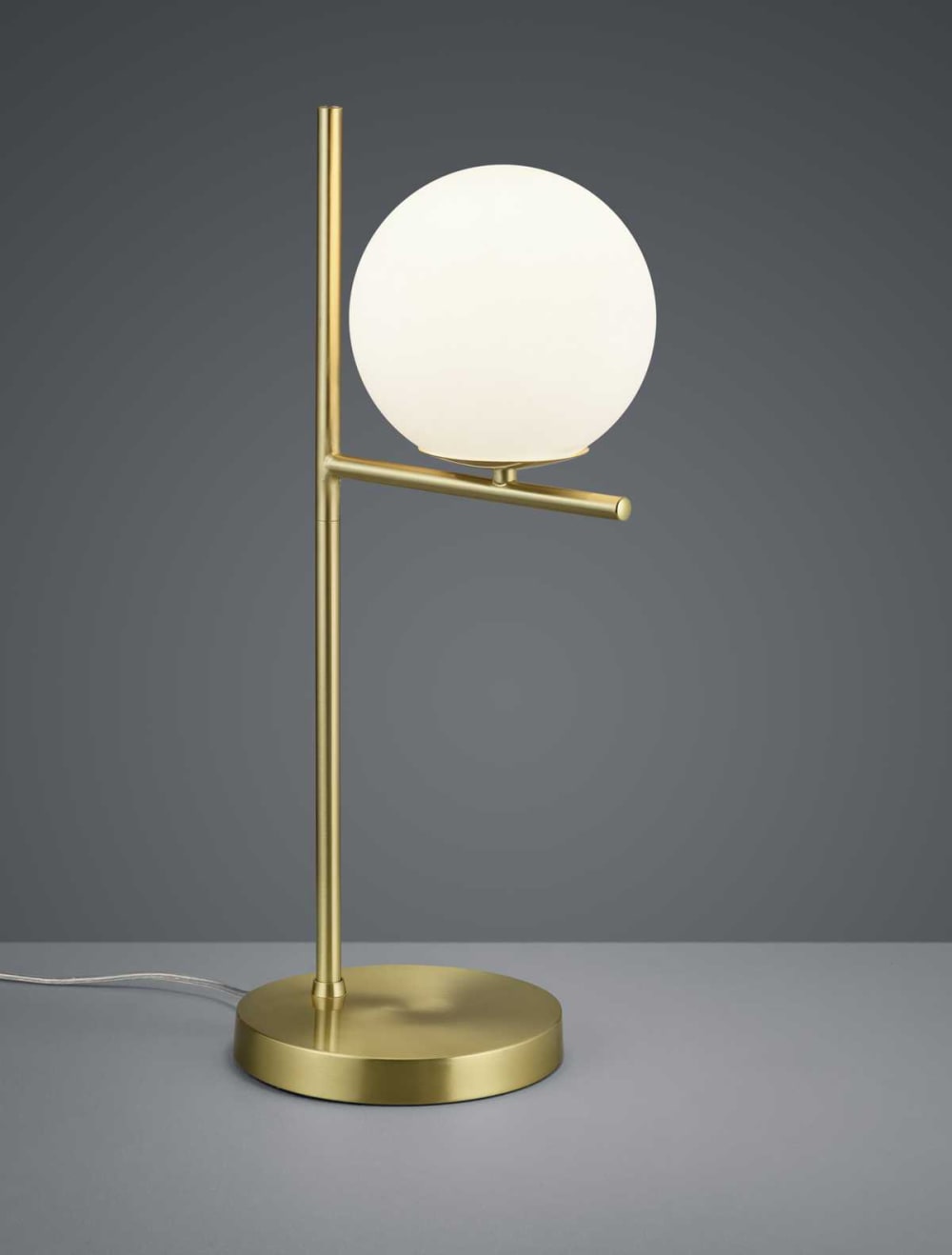 Lampe design en métal doré — vue 3