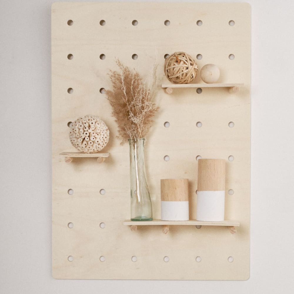 Factory Organisateur mural adaptable à étagères tu beige style classique chic Beige Pvc - Poly Chlorure De Vinyle - 70x8x50cm