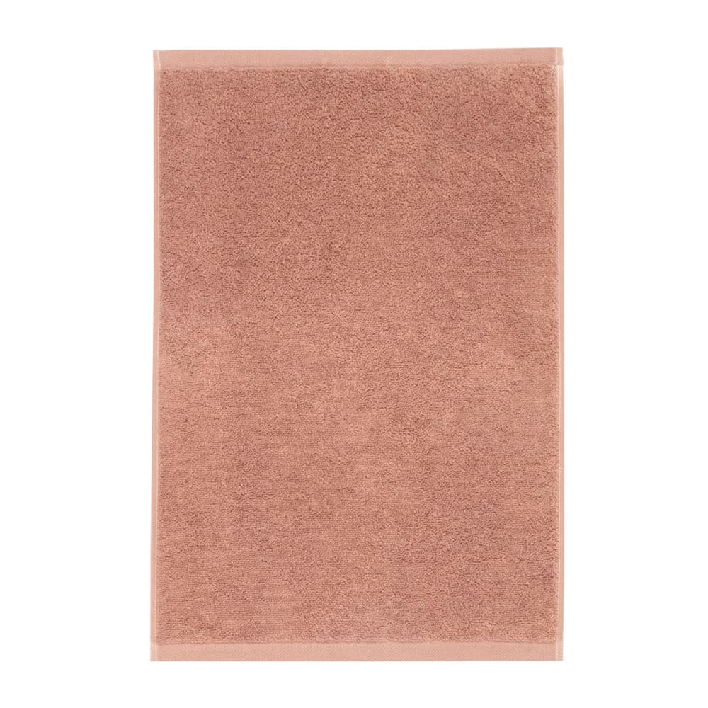 Serviette de toilette en  coton rose 40 x 60 cm