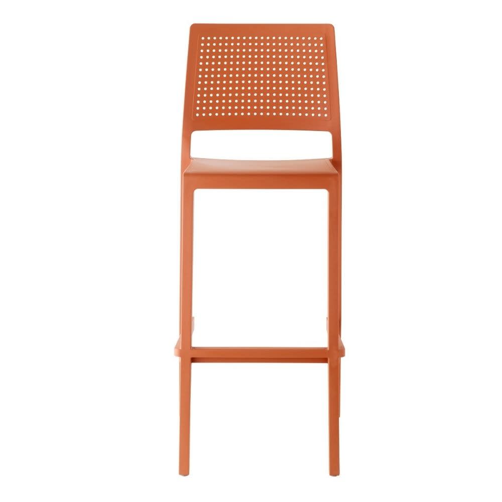 Tabouret design en plastique bleu - Maisons du Monde