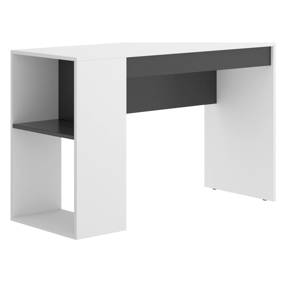bureau effet bois blanc,