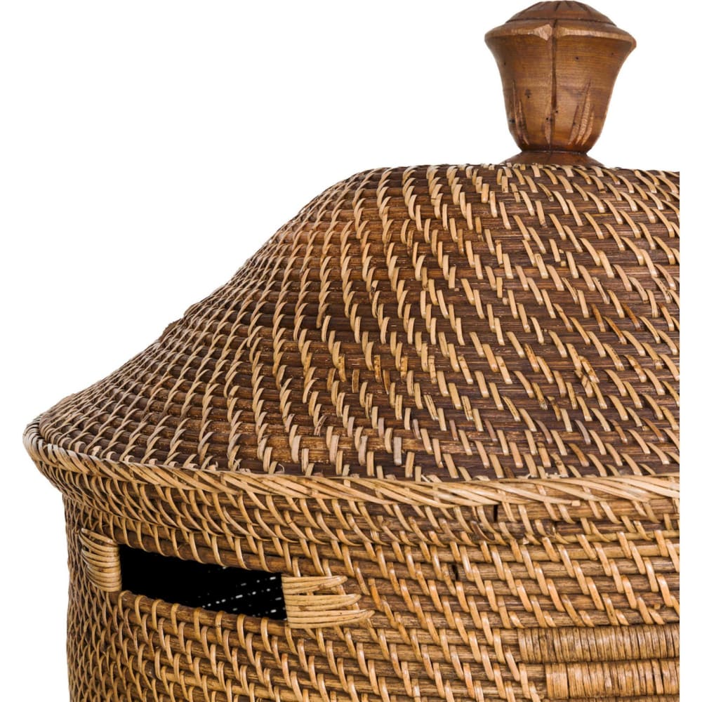 Corbeille ronde en rotin Bali Bazar