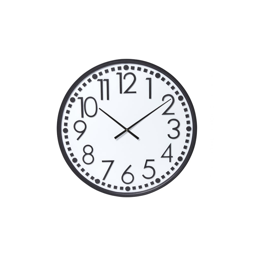 Horloge murale en bois