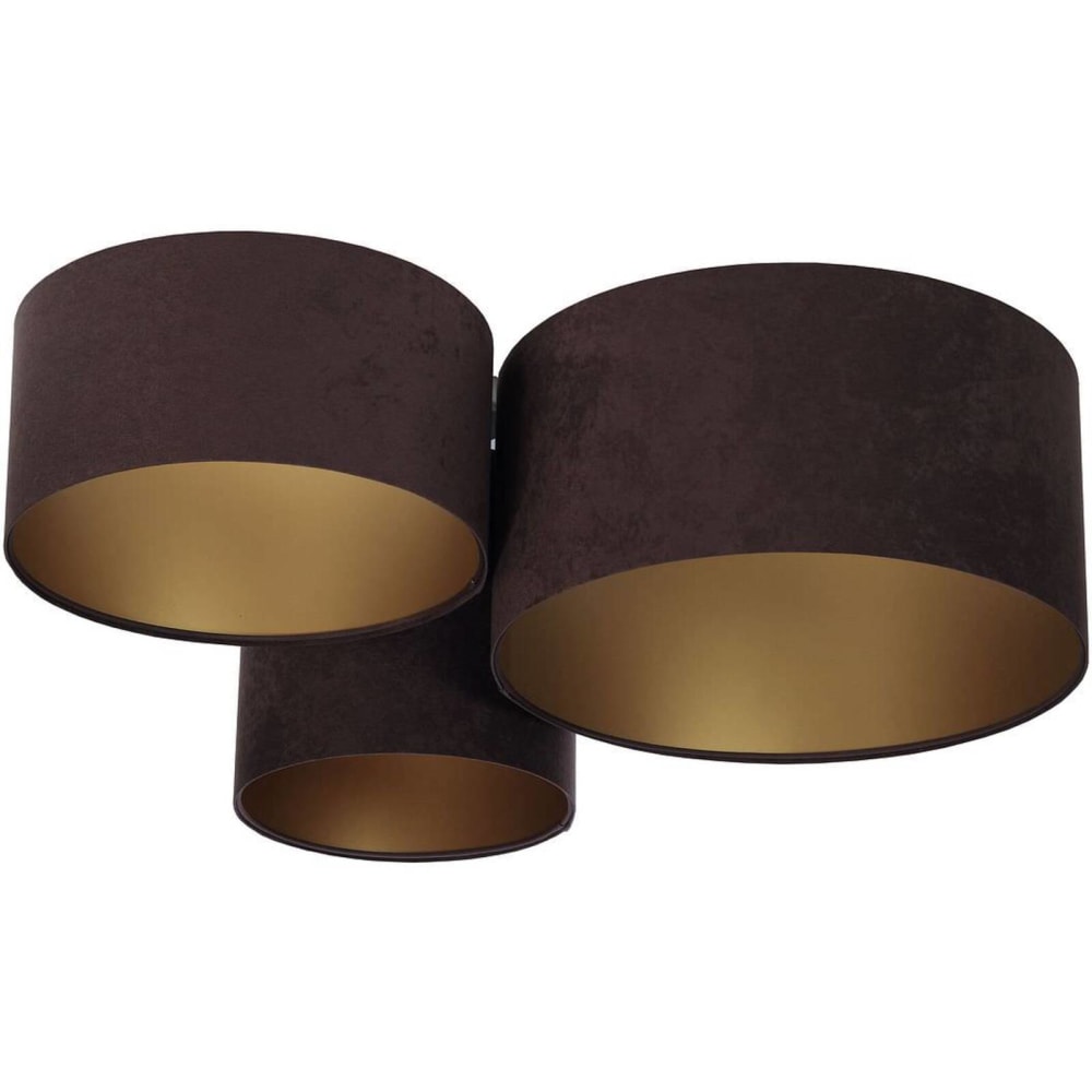 Plafonnier en tissu Trio