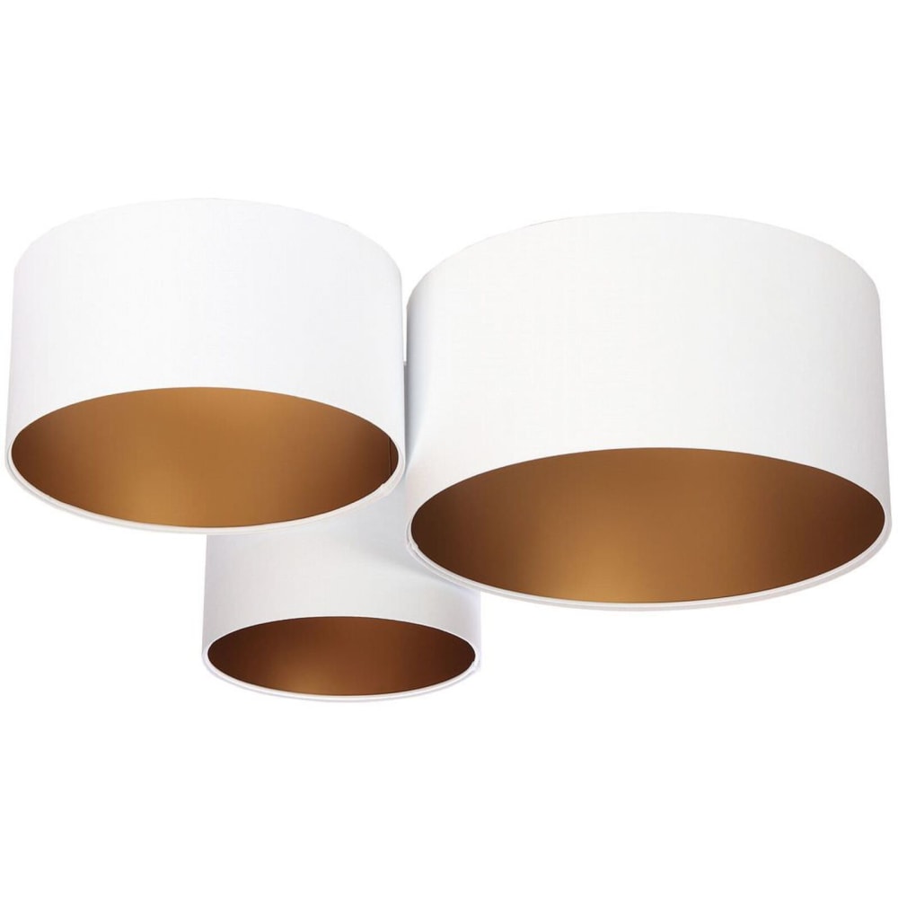 Plafonnier en tissu Trio