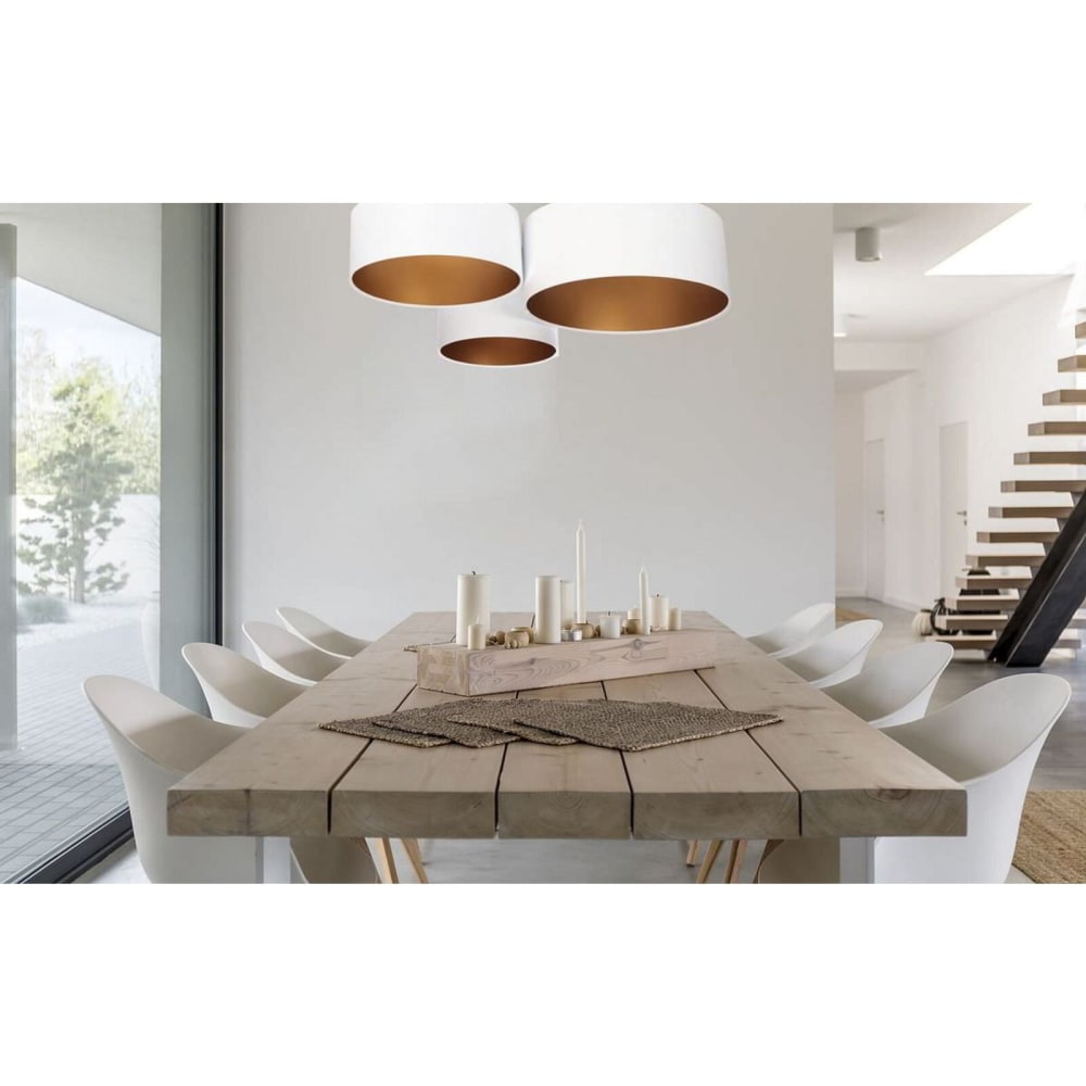 Plafonnier en tissu trio — vue 3