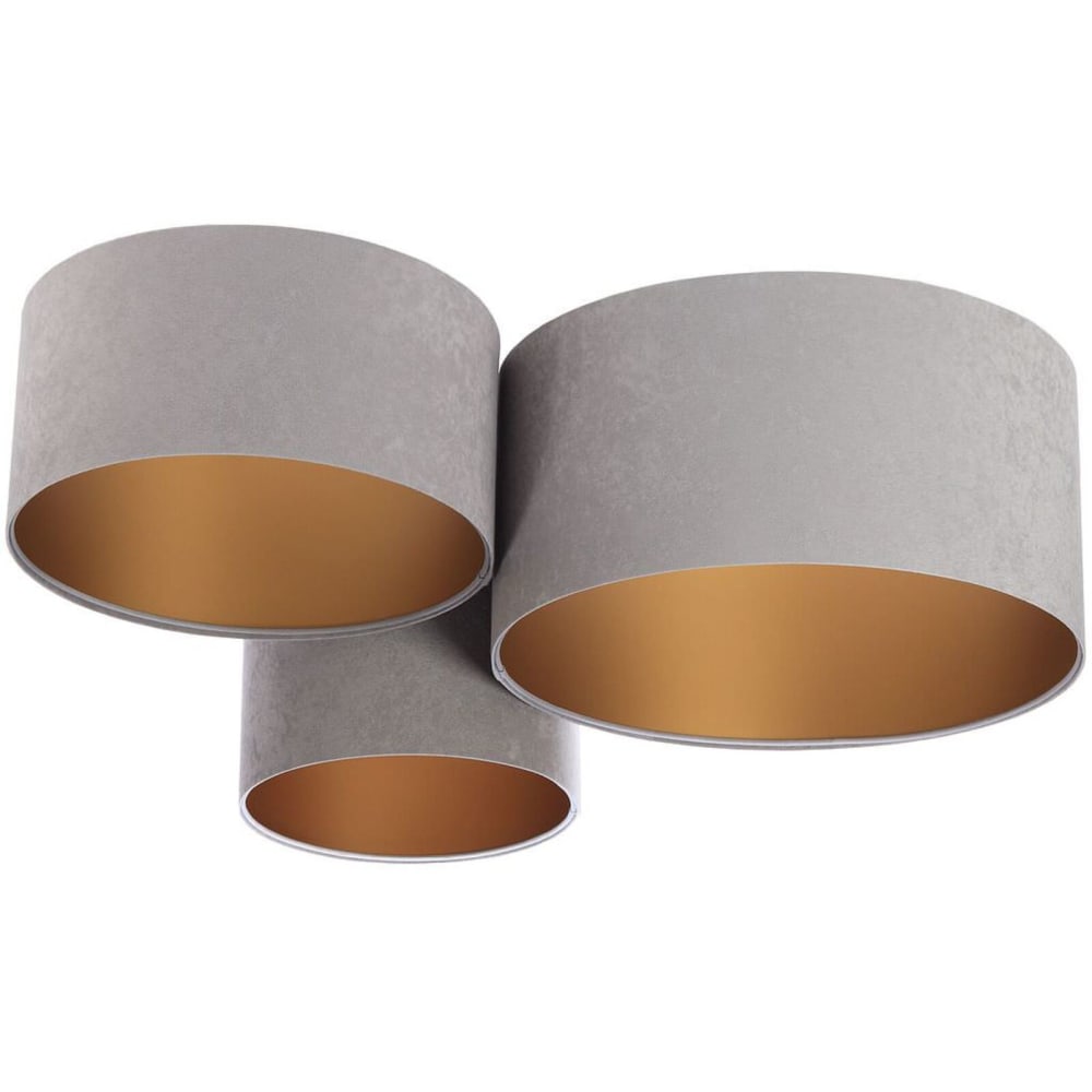 Plafonnier en tissu Trio