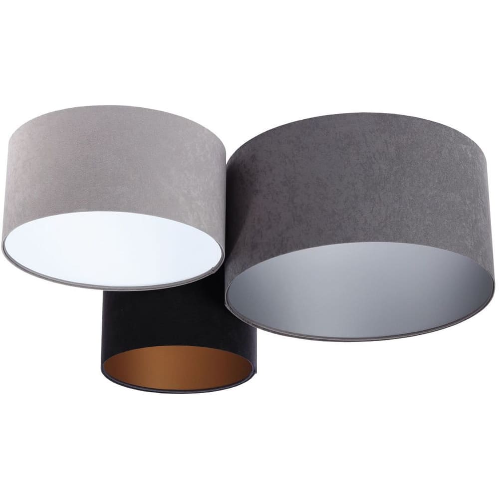 Plafonnier en tissu Trio