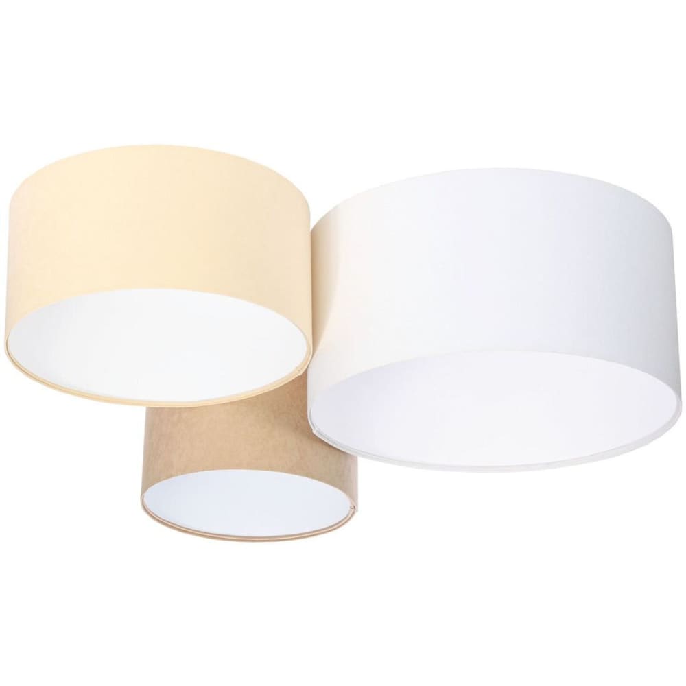 Plafonnier en tissu Trio