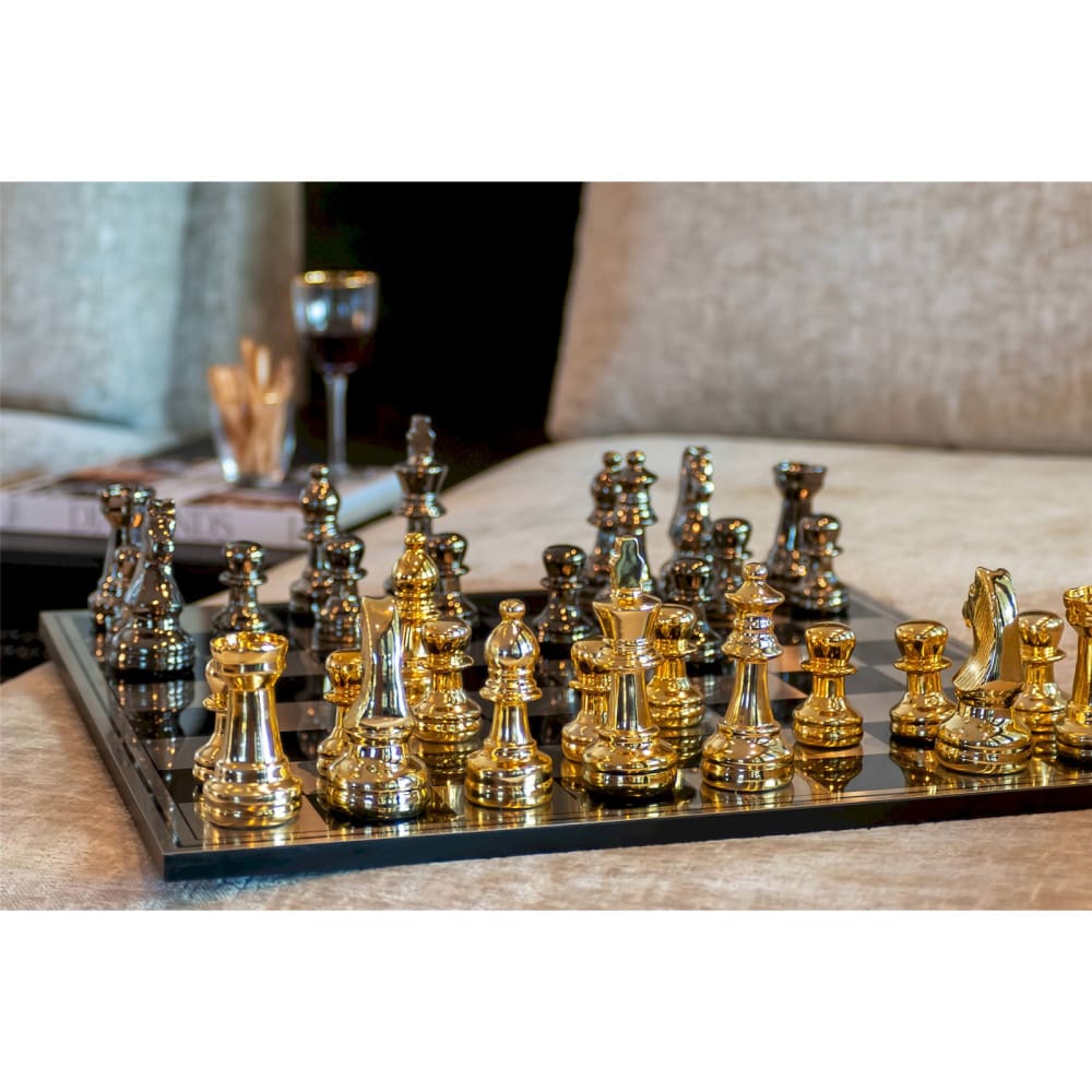 Échiquier rectangulaire en résine Saray