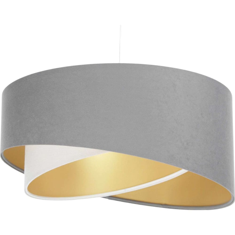 suspension en tissu velours,