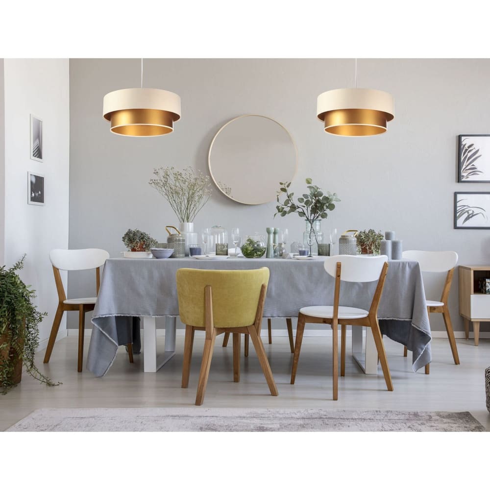 Suspension en tissu, duo élégant — vue 3