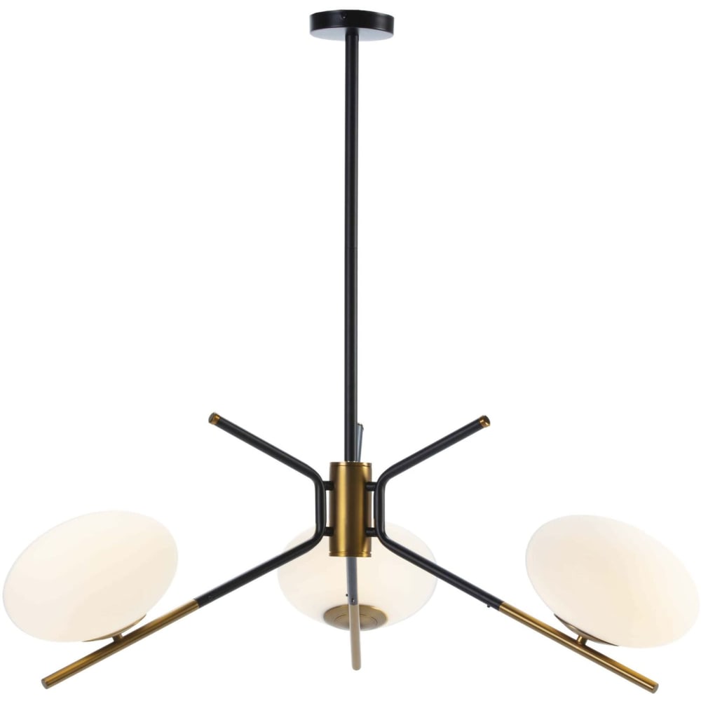 Suspension Verre Noir 94x94x100 cm