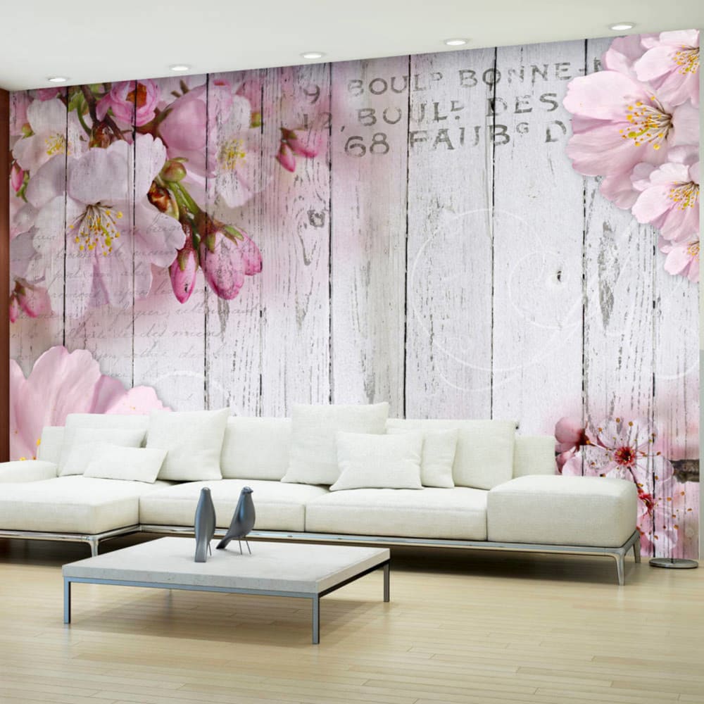 Papier peint fleurs de pommier 400 x 280 cm — vue 3