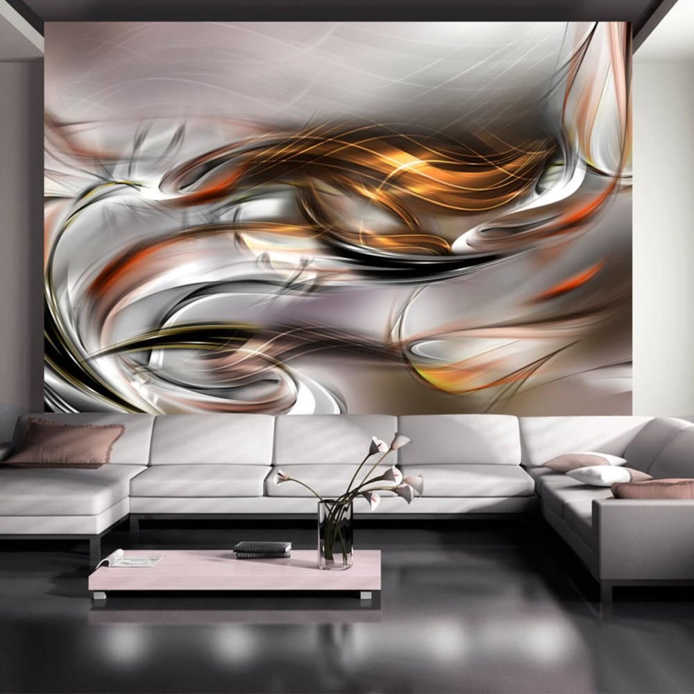 Papier peint nuage d'or 350 x 245 cm — vue 3