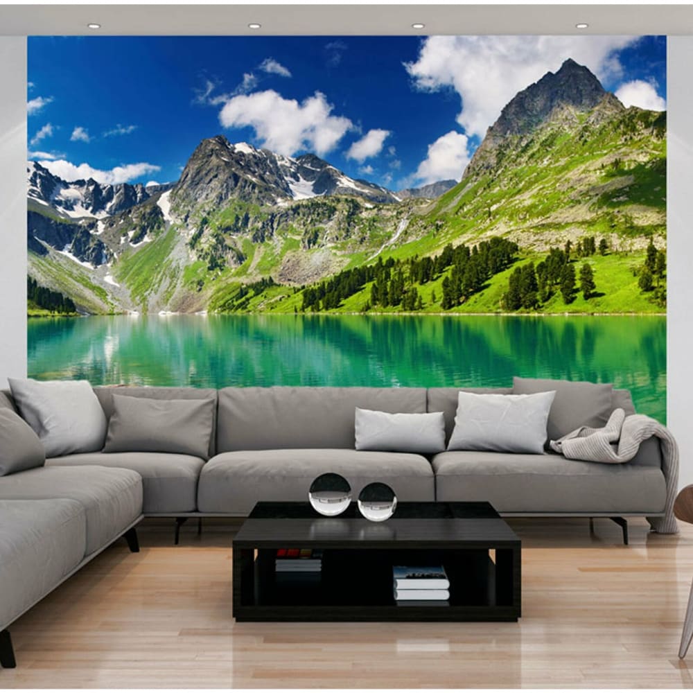 Papier peint lac de montagne 350 x 270 cm — vue 3