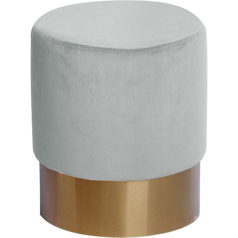 Pouf banquette rond en - bois