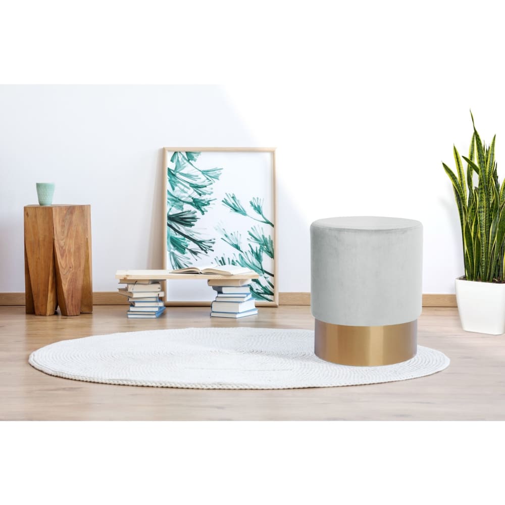 Pouf banquette rond en bois - Maisons du Monde