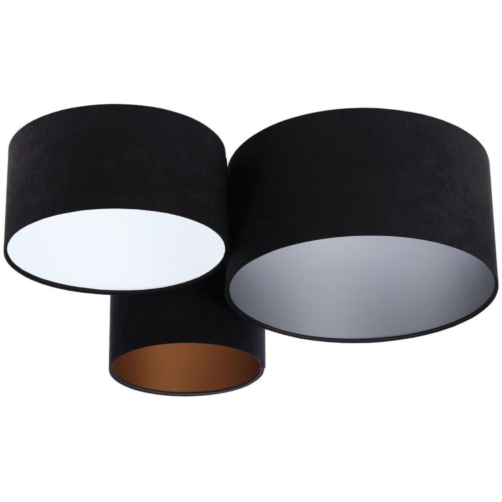 Plafonnier en tissu Trio