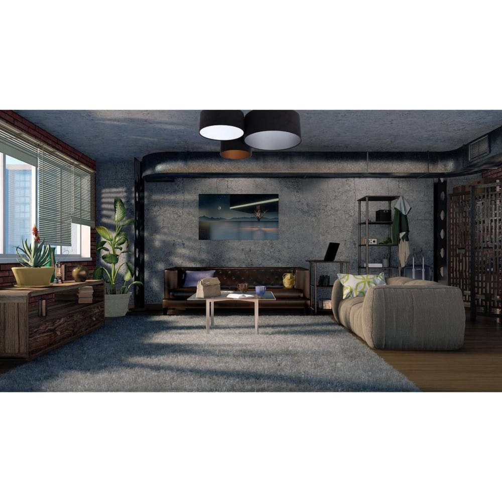 Plafonnier en tissu trio - Maisons du Monde