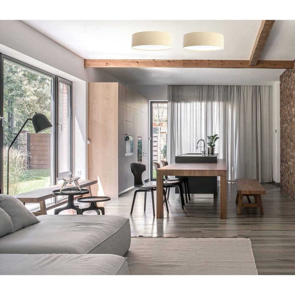 Plafonnier en tissu, deko - Maisons du Monde
