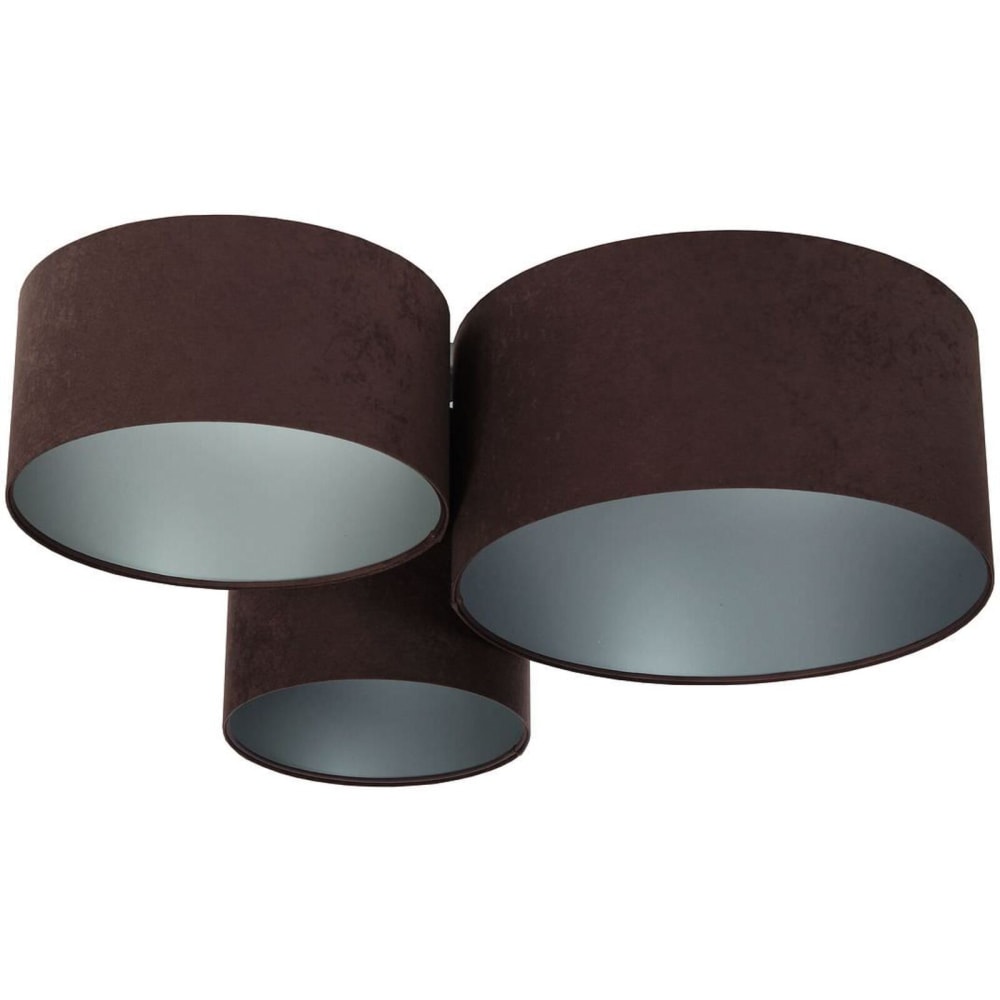 Plafonnier en tissu Trio