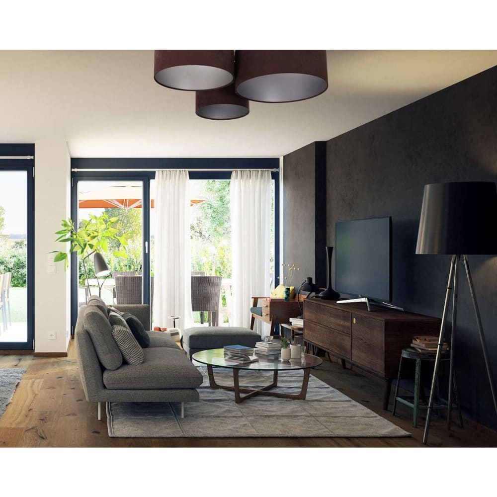Plafonnier en tissu trio - Maisons du Monde